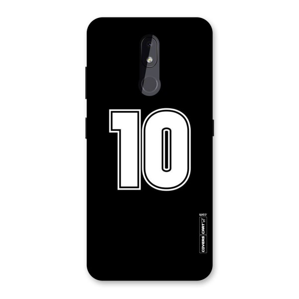 Number 10 Back Case for Nokia 3.2