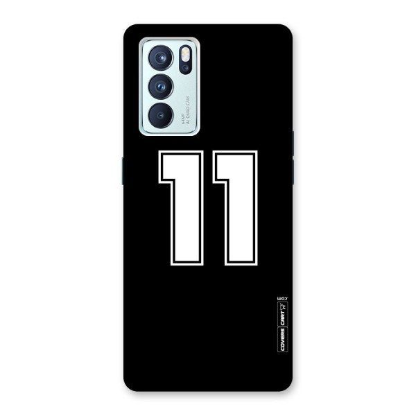 Number 11 Back Case for Oppo Reno6 Pro 5G