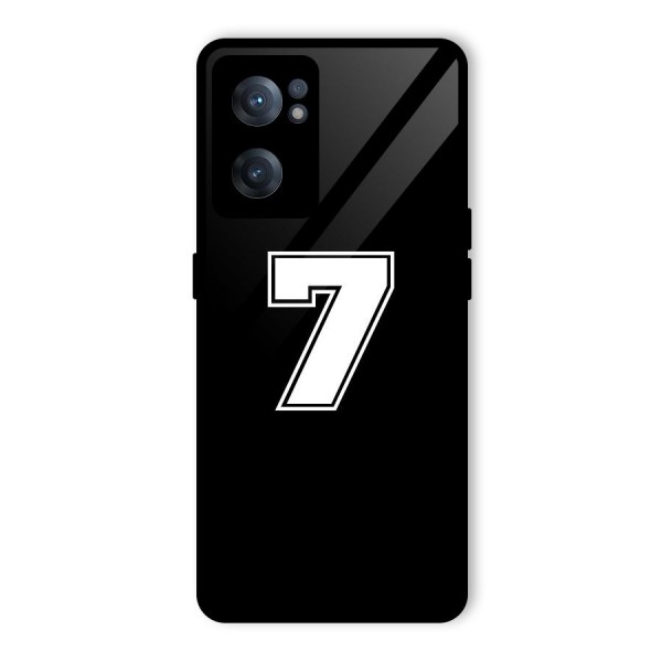 Number 7 Glass Back Case for OnePlus Nord CE 2 5G