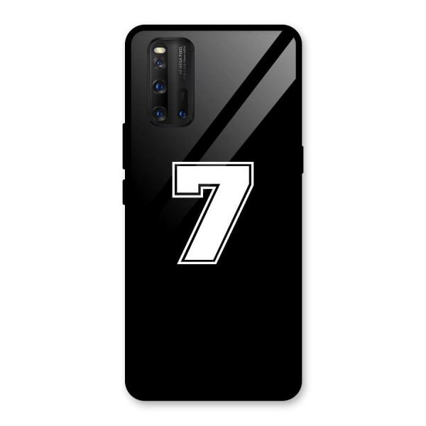 Number 7 Glass Back Case for Vivo iQOO 3