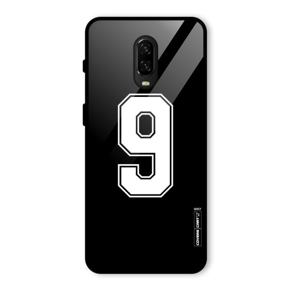 Number 9 Glass Back Case for OnePlus 6T