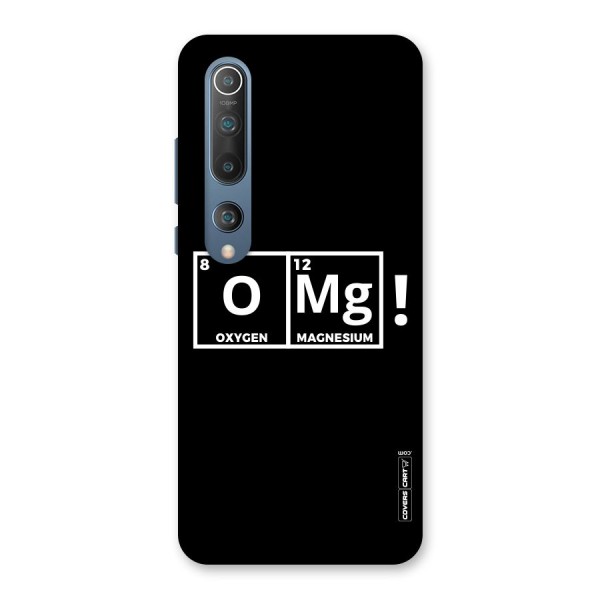 OMG Chemistry Pun Back Case for Mi 10