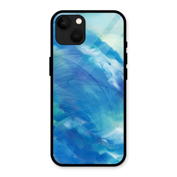 Ocean Mist Glass Back Case for iPhone 13