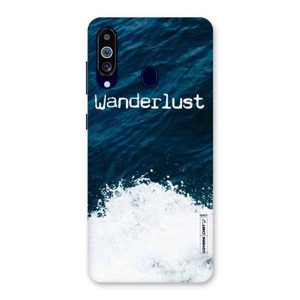 Ocean Wanderlust Back Case for Galaxy A60