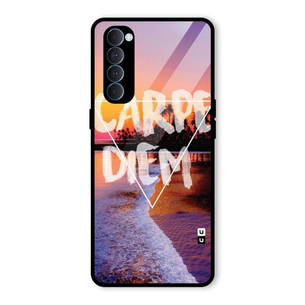 Oceanic Diem Glass Back Case for Oppo Reno4 Pro