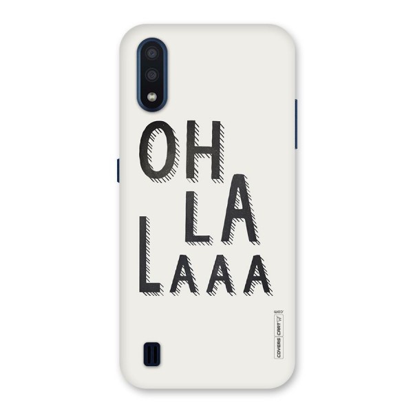 Oh La La Back Case for Galaxy M01