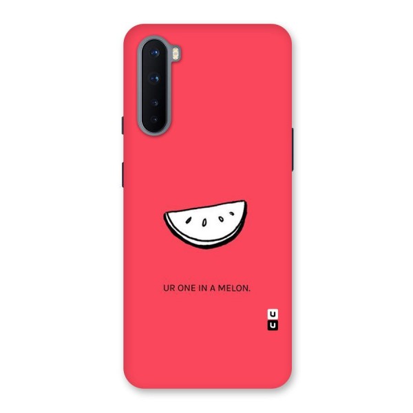 One In Melon Back Case for OnePlus Nord