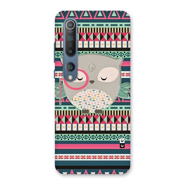 Owl Cute Pattern Back Case for Mi 10