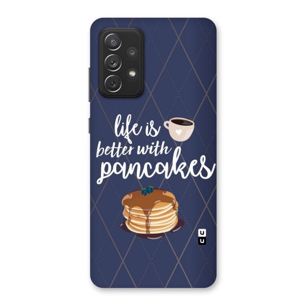 Pancake Life Back Case for Galaxy A72