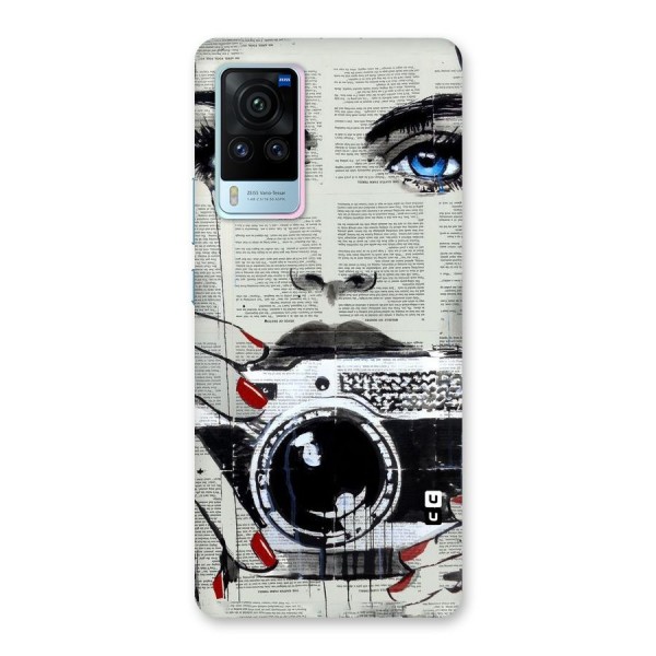 Paper Face Beauty Back Case for Vivo X60 Pro