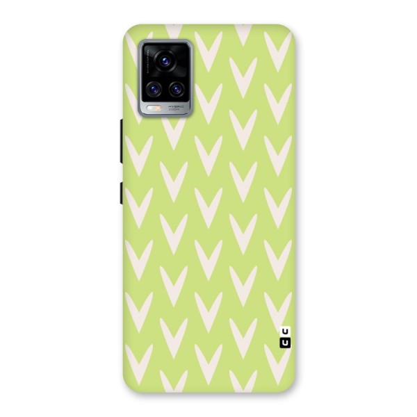 Pastel Green Grass Back Case for Vivo V20 Pro