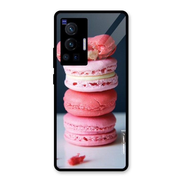 Pastel Macroons Glass Back Case for Vivo X70 Pro