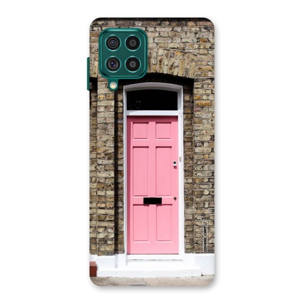 Pastel Pink Door Back Case for Galaxy F62