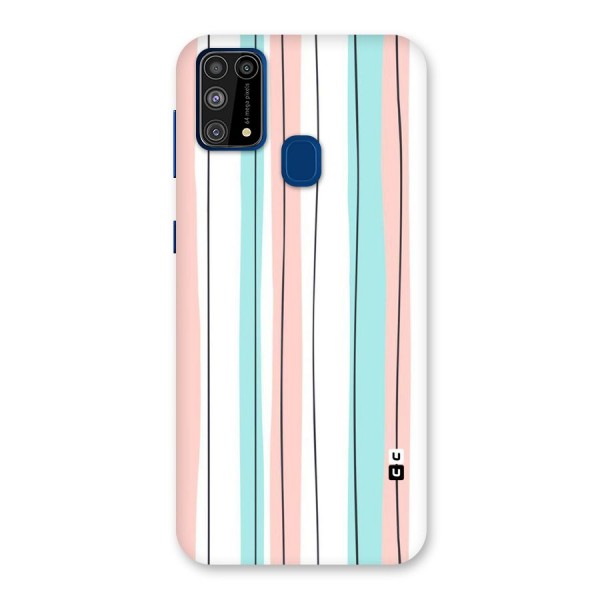 Pastel Tri Stripes Back Case for Galaxy F41