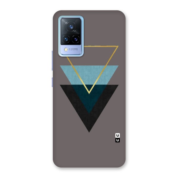 Pastel Triangle Back Case for Vivo V21 5G