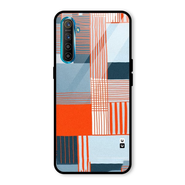 Pattern In Lines Glass Back Case for Realme XT