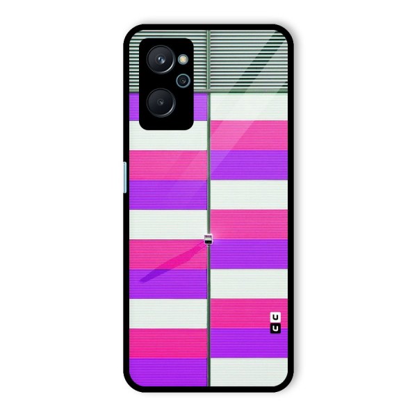 Patterns City Glass Back Case for Realme 9i