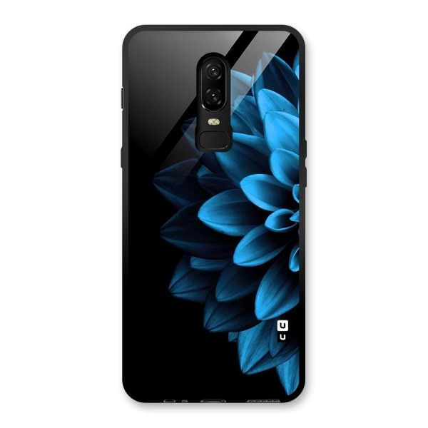 Petals In Blue Glass Back Case for OnePlus 6