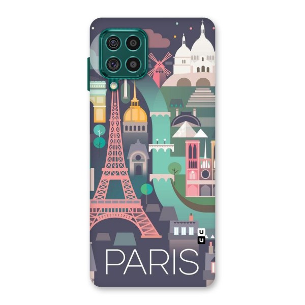 Pink Cute Tower Back Case for Galaxy F62