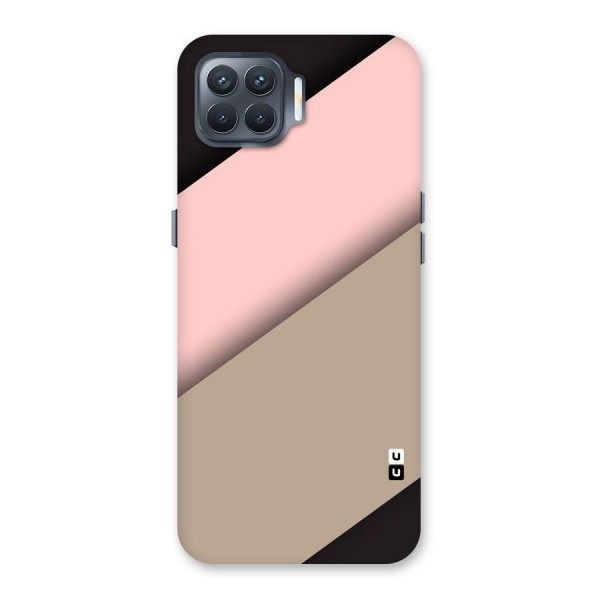 Pink Diagonal Back Case for Oppo F17 Pro