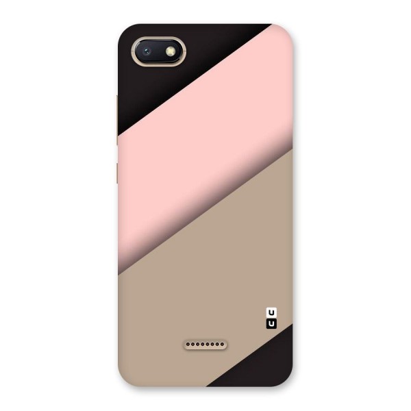 Pink Diagonal Back Case for Redmi 6A