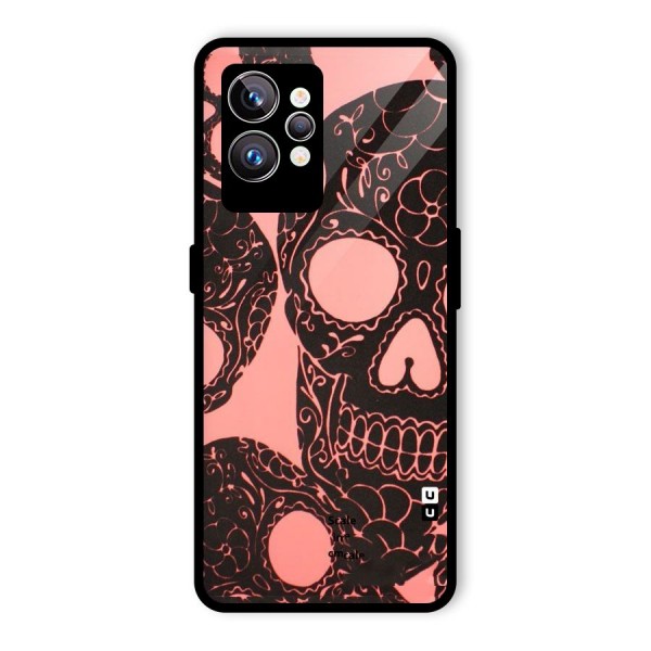 Pink Head Glass Back Case for Realme GT2 Pro