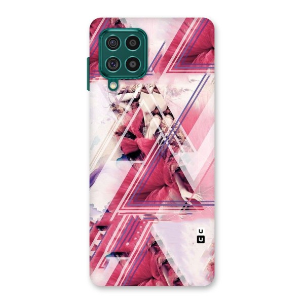 Pink Rose Abstract Back Case for Galaxy F62