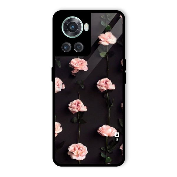 Pink Roses Glass Back Case for OnePlus 10R