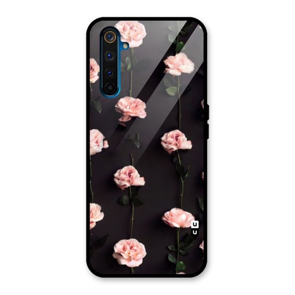 Pink Roses Glass Back Case for Realme 6 Pro