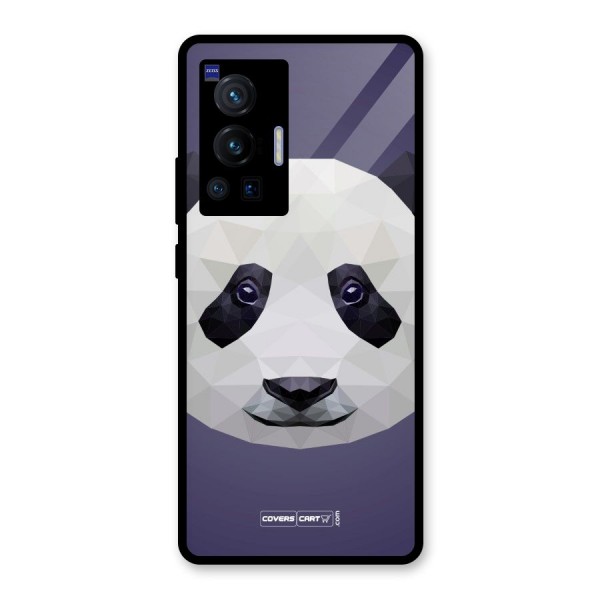 Polygon Panda Glass Back Case for Vivo X70 Pro