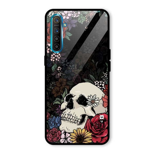 Pretty Skull Glass Back Case for Realme XT