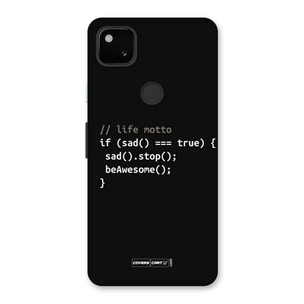 Programmers Life Back Case for Google Pixel 4a