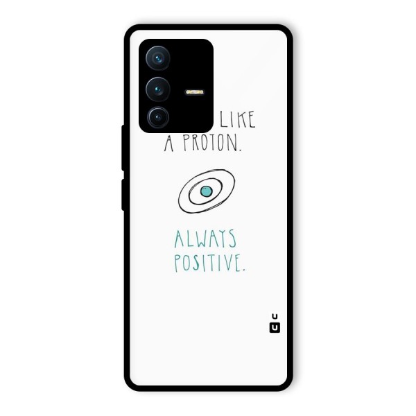 Proton Positive Glass Back Case for Vivo V23 Pro