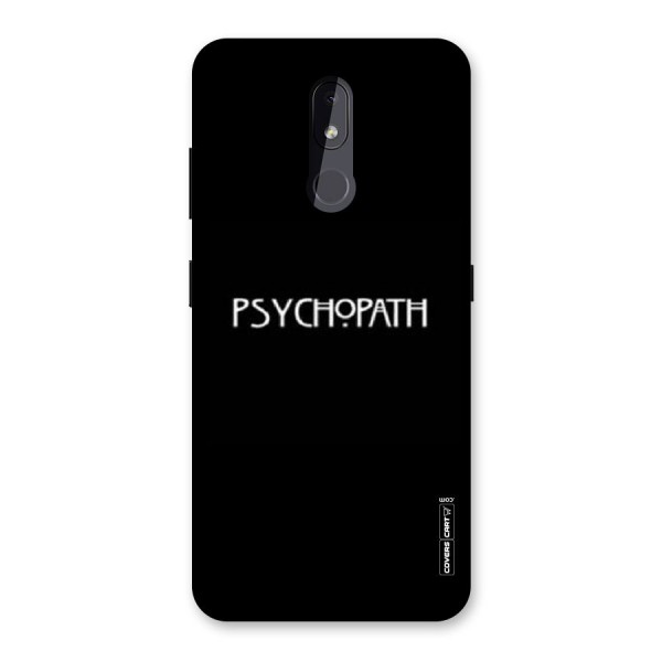 Psycopath Alert Back Case for Nokia 3.2