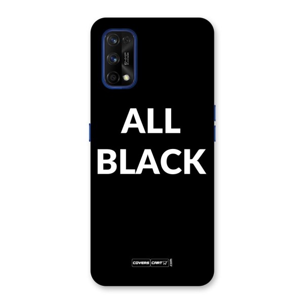 Raftaar All Black Back Case for Realme 7 Pro