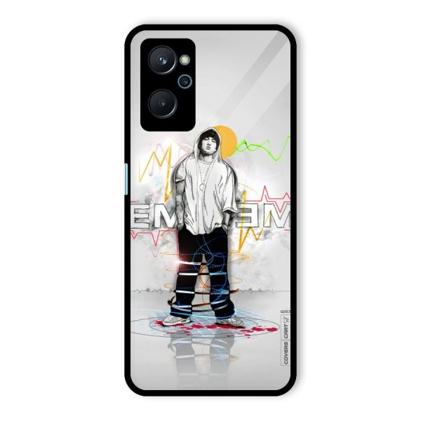 Rap King Eminem Glass Back Case for Realme 9i