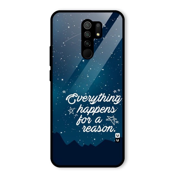 Reason Sky Glass Back Case for Redmi 9 Prime