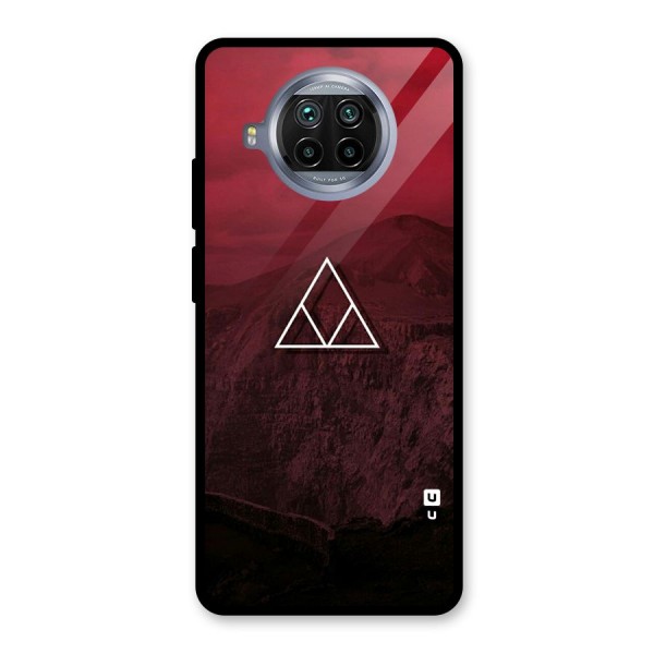 Red Hills Glass Back Case for Mi 10i