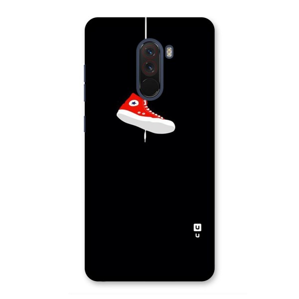 Red Shoe Hanging Back Case for Poco F1