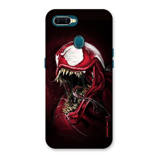 Red Venom Artwork Back Case for Oppo A12