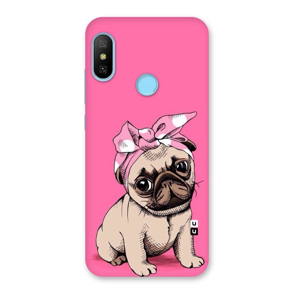 Ribbon Doggo Back Case for Redmi 6 Pro