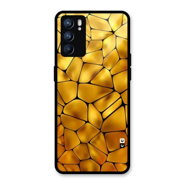 Rich Rocks Glass Back Case for Oppo Reno6 5G