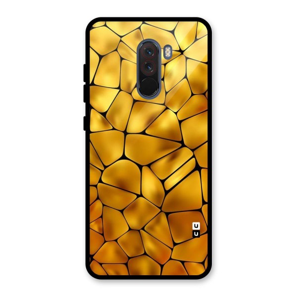 Rich Rocks Glass Back Case for Poco F1