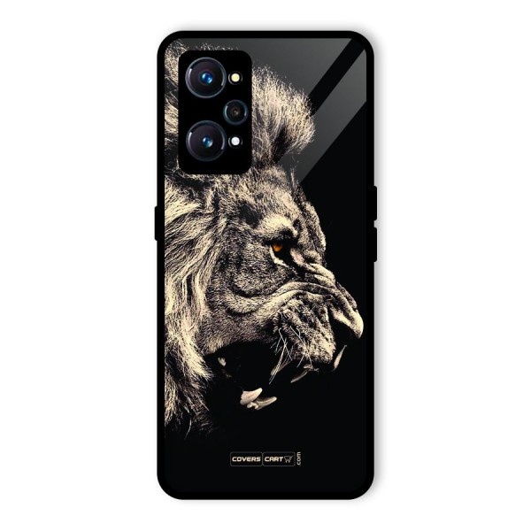 Roaring Lion Glass Back Case for Realme GT Neo2