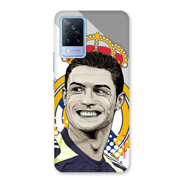 Ronaldo Madrid King Back Case for Vivo V21 5G