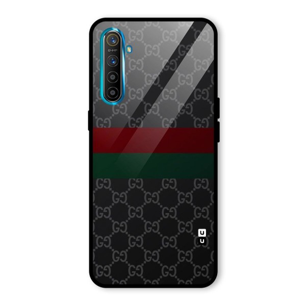 Royal Stripes Design Glass Back Case for Realme XT