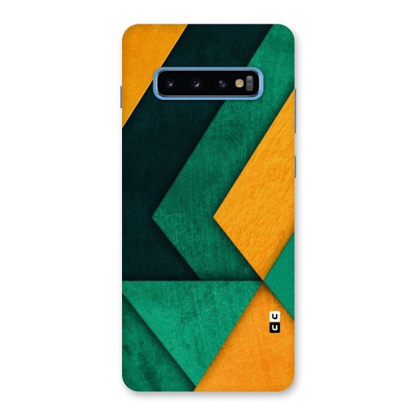 Rugged Abstract Stripes Back Case for Galaxy S10 Plus