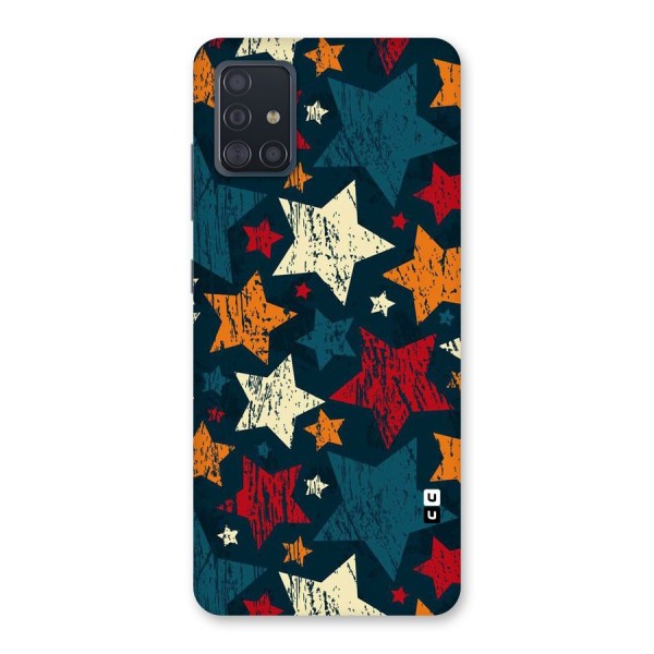 Rugged Star Design Back Case for Galaxy A51