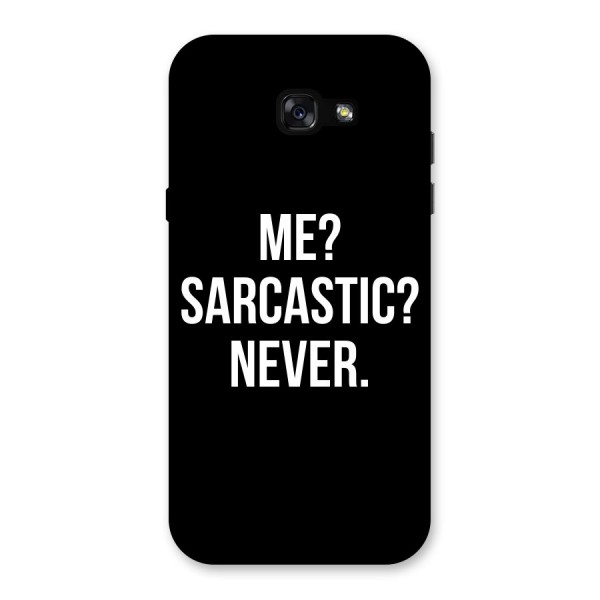 Sarcastic Quote Back Case for Galaxy A7 (2017)