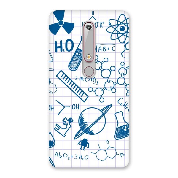 Science Notebook Back Case for Nokia 6.1